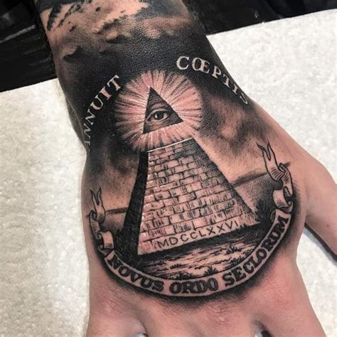 Illuminati tattoos  Another popular interpretation is that it symbolizes benevolent guidance from a divine source, since the word “providence” means “guidance”